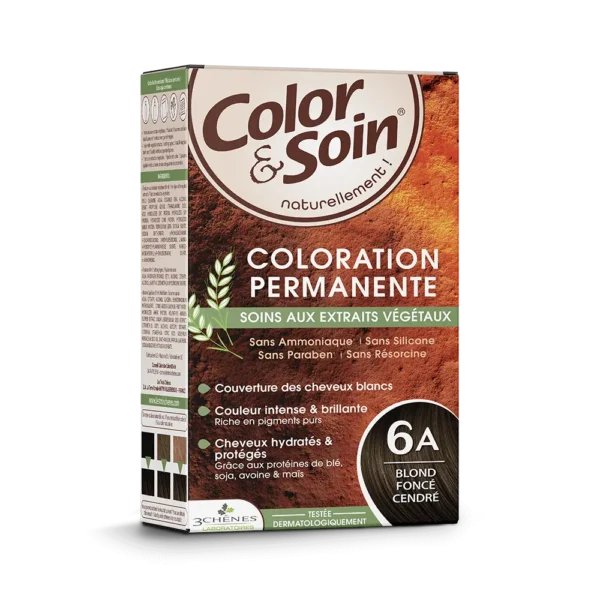 3 CHAINE COLOR EY SOIN 6A BLOND FONCE CENDRE