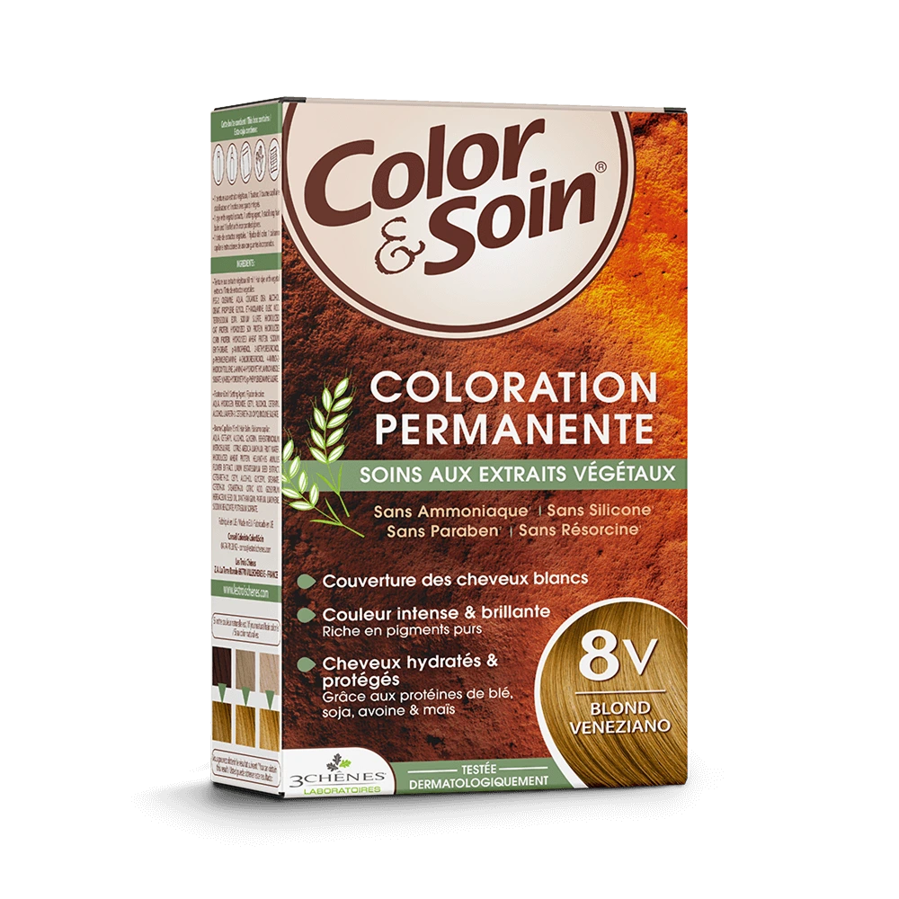 3 CHENES COLORATION 8V BLOND VENEZIANO