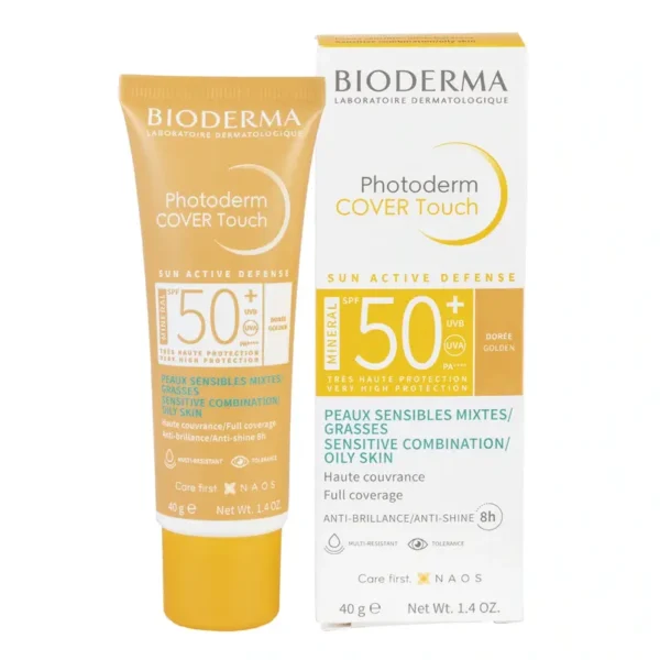 BIODERMA PHOTODERM COVER TOUCH DORE SPF50+ 40G