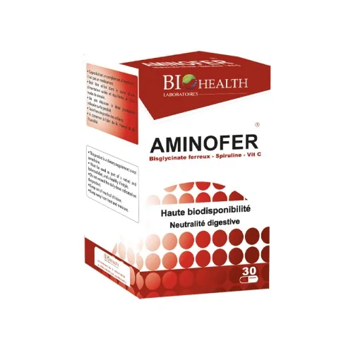 BIOHEALTH AMINOFER BT/30 GELLULES