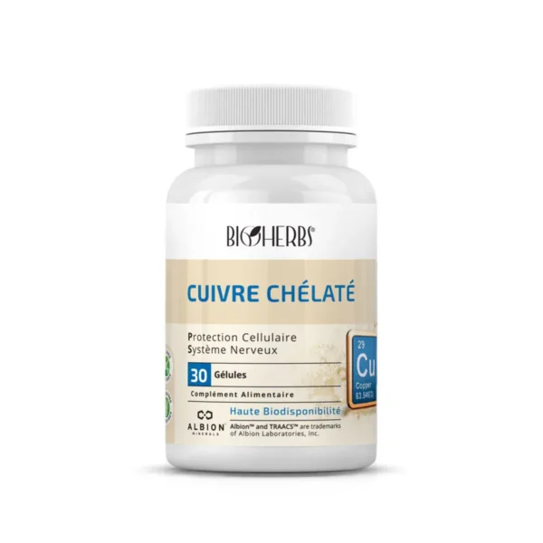 BIOHERBS CUIVRE CHELATE BT30