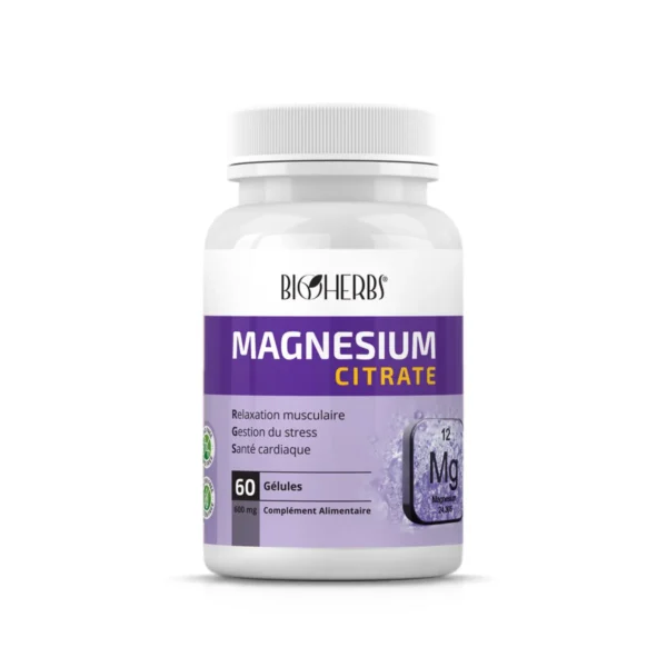 BIOHERBS MAGNESIUM CITRATE 60