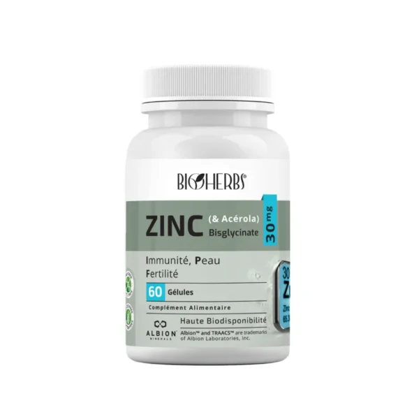 BIOHERBS ZINC PLUS 60