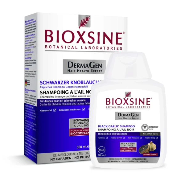 BIOXCIN SHAMPOOING A L AIL NOIR SS SULFATE 300ML