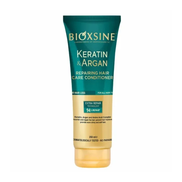 BIOXSINE KERATIN ET ARGAN APRES SHAMPOING TUBE 250ML