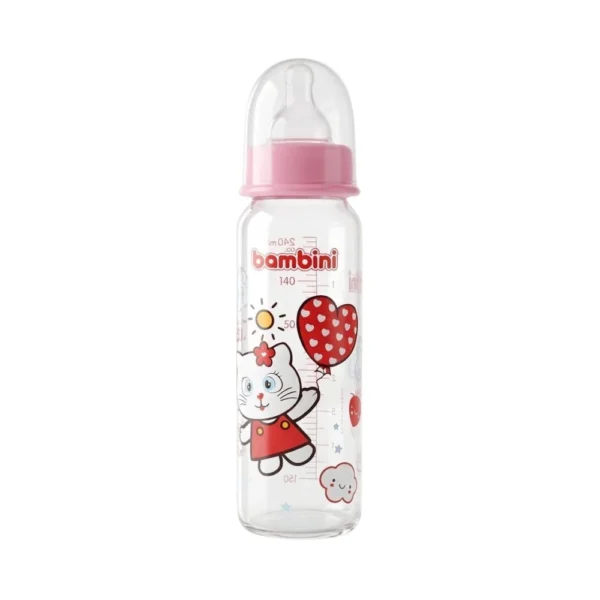 BAMBINI 614 BIBERON  EN VERRE 240 ML
