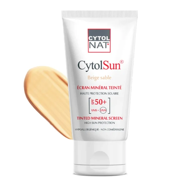 CYTOL SUN ECRAN MINERAL BEIGE SABLE SPF50+ 50ML