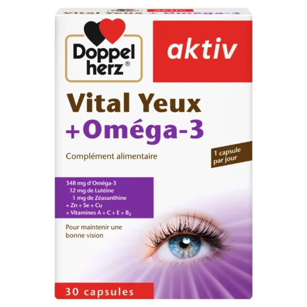 DOPPEL HERZ ACTIV VITAL YEUX+ OMEGA 3