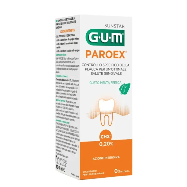 GUM BAIN DE BOUCHE PAROEX 0.20% CHX