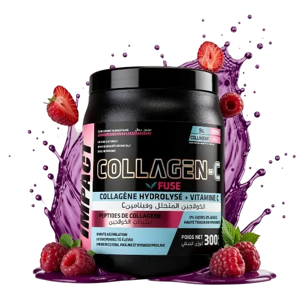 IMPACT COLLAGENE-C FUSE FRUITS DES BOIS 300G