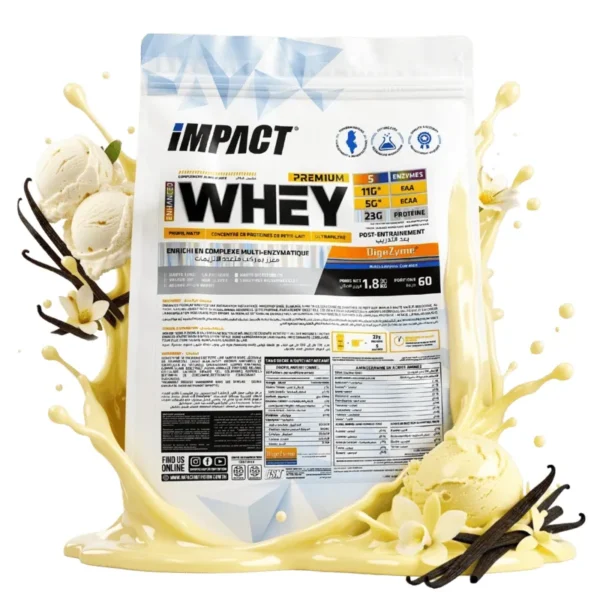IMPACT ENHANCED WHEY PREMIUM VANILLA ICE CREAM 1.890KG
