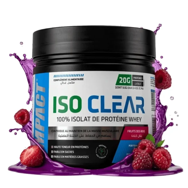 IMPACT ISO CLEAR FRUITS ROUGES 336G