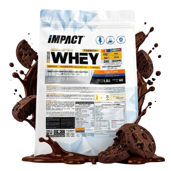 IMPACTE ENHANCED PREMIUM WHEY DOUBLE CHOCOLATE 1.890KG
