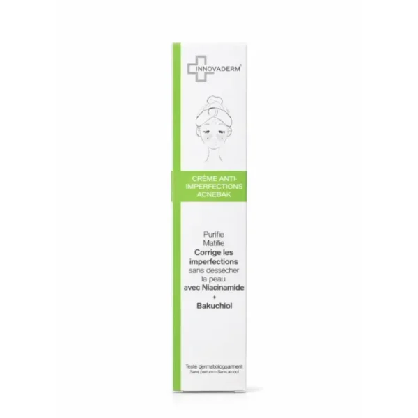 INNOVADERM CRÉME ANTI IMPERFECTION ACNEBAK  40ML