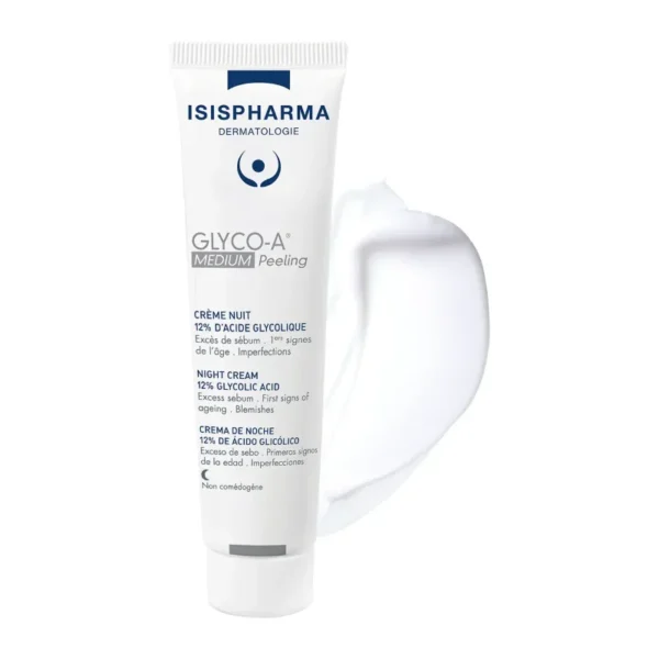 ISISPHARMA GLYCO-A PEELING MEDIUM CR NUIT 12% 30ML