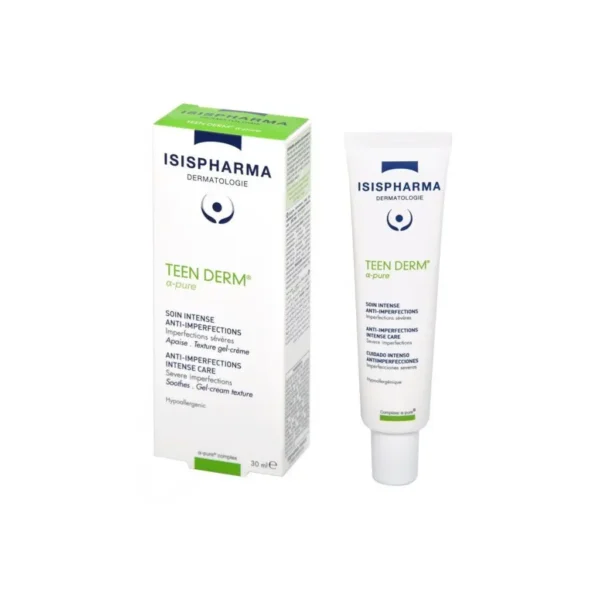 ISISPHARMA TEEN DERM GEL-CREME ET ALPHAPURE SOIN 30ML