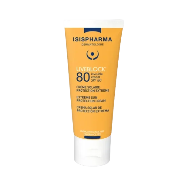 ISISPHARMA UVEBLOCK SPF80 INVISIBLE 40ML