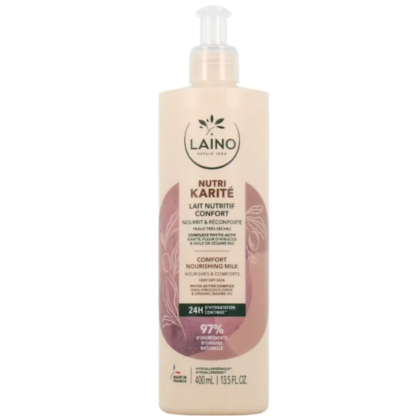 LAINO NUTRI KARITÉ LAIT NUTRITIF CONFORT 400ML
