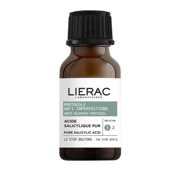 LIERAC STOP BOUTONS ACIDE SALYCILIQUE 15ML
