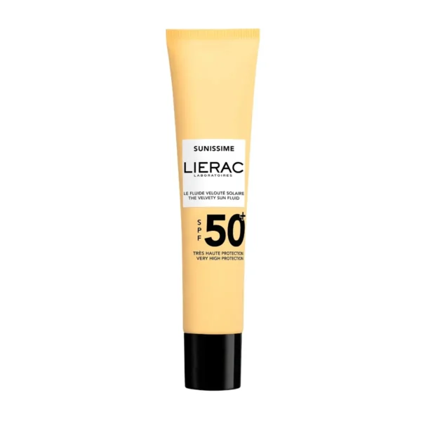 LIERAC SUNISSIME LE FLUIDE VELOUTÉ SOLAIRE VISAGE SPF 50+ 40 ML