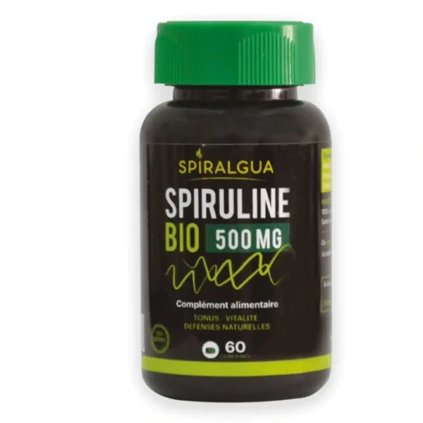 SPIRALGUA SPIRULINE 500MG BT60