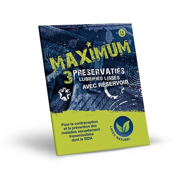 MAXIMUM PRESERVATIF VERT BT3
