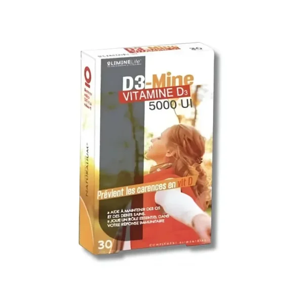 NATURALIUM D3 MINE VITAMINE D3 5000 B/30GEL