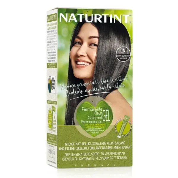 NATURTINT COLORATION PERMANENTE 1N NOIRE EBENE 170ML