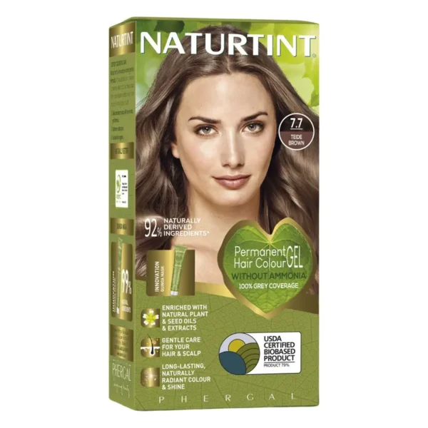 NATURTINT COLORATION PERMANENTE 7.7 TEIDE BROWN 170ML