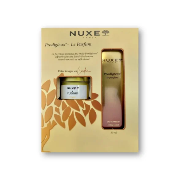 NUXE COFFRET PRODIGIEUX PARFUM 30ML+ BOUGIE GRT