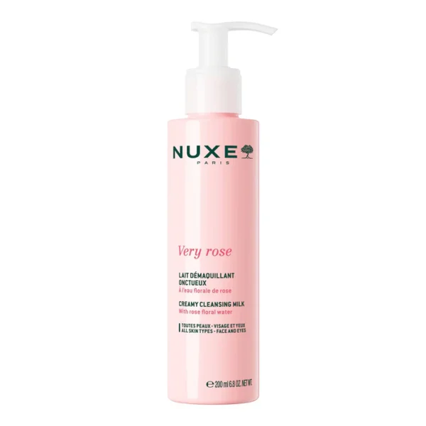 NUXE VERY ROSE LAIT DÉMAQUILLANT 200ML