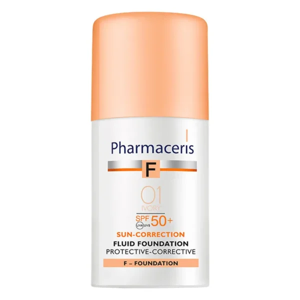 PHARMACERIS F.DE TEINT IVORY 01 SPF50+ 30ML