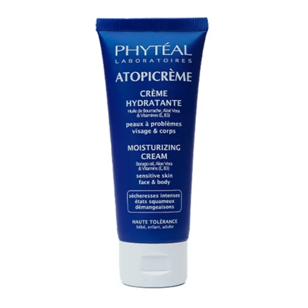 PHYTEAL ATOPICREME CREME HYDRATANTE VISAGE ET CORPS 100ML