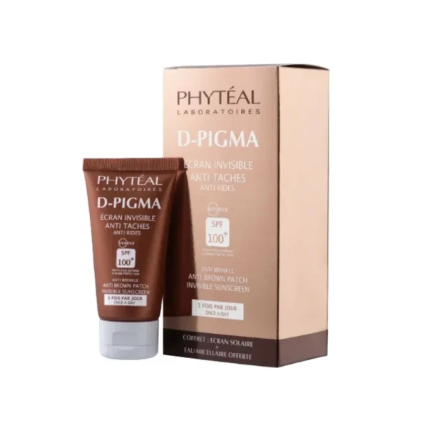PHYTÉAL D-PIGMA ECRAN INVISIBLE ANTI TACHES ET ANTI RIDE SPF 100+