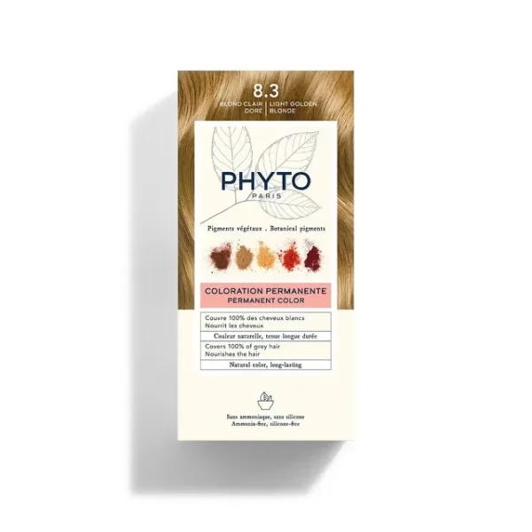 PHYTO COLOR 8.3 BLOND CLAIR DORE