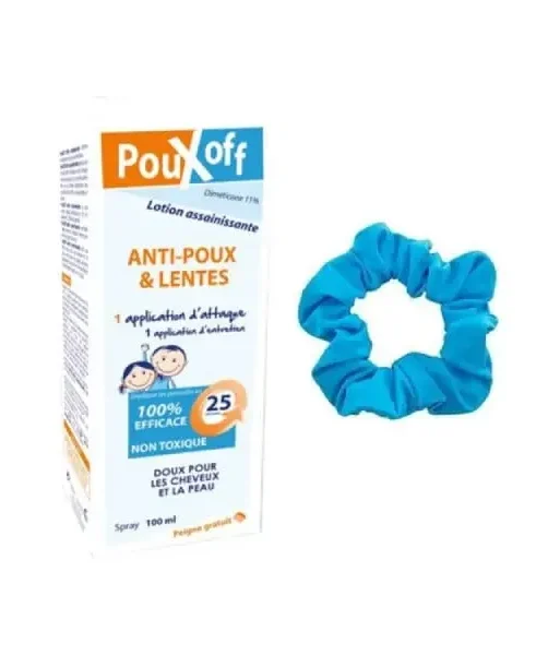 XEN POUX OFF REPULSIF 100ML+CHOUCHOU REPUL CADEAU