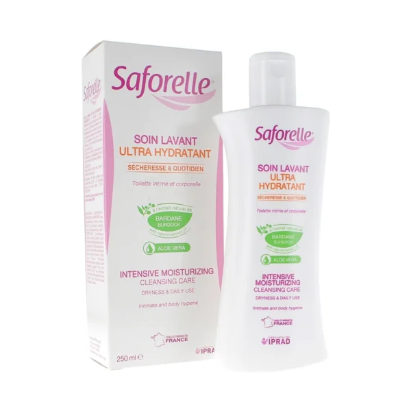 SAFORELLE SOIN LAVANT ULTRA HYDRATANT TOILETTE INTIME ET CORPORELLE 250ML