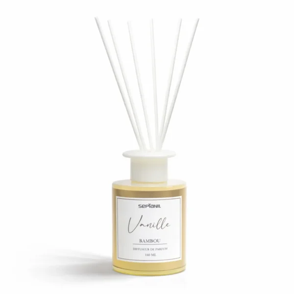 SEPTANIL DISSISEUR DE SENTEUR EN BAMBOU VANILLE FRAMBOISE 150ML