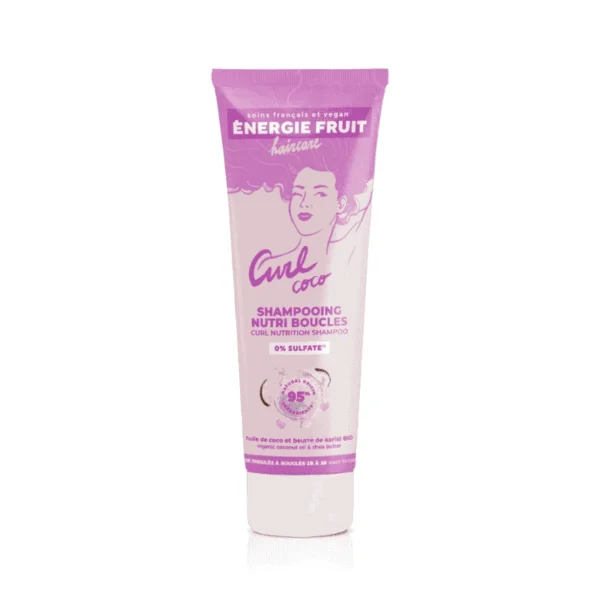 VEGAN ENERGIE FRUIT CURL COCO SHAMPOING NUTRI BOUCLES 250ML