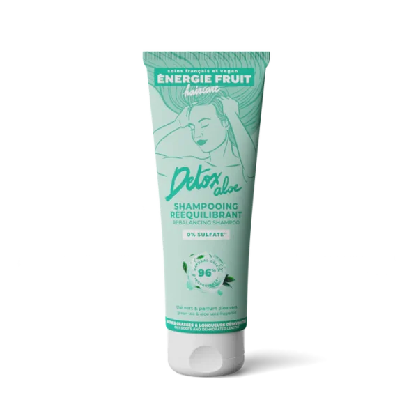 VEGAN ENERGIE FRUIT DETOX ALOE SHAMPOING REEQUILIBRANT 250ML