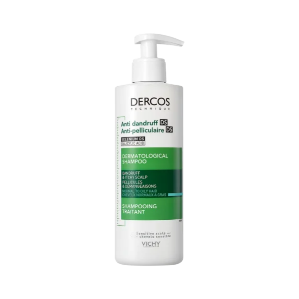 VICHY DERCOS SHAMP ANTI-PELL CHVX SECS 390ML