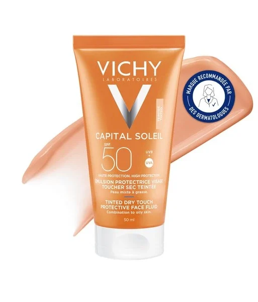 VICHY IDEAL SOLEIL SPF50+ BB TEINTE TOUCHER SEC 50ML