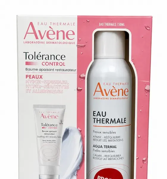 AVENE PACK TOLÉRANCE CONTROL BAUME  40ML + EAU THERMALE 150ML GRT