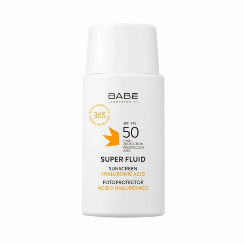 BABE FACIAL SUNSCREEN SUPER FLUID SPF 50 50ML