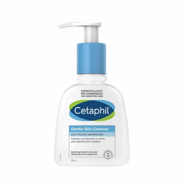 CETAPHIL LOTION NETTOYANTE PEAUX SECHES ET SENSIBLES236ML
