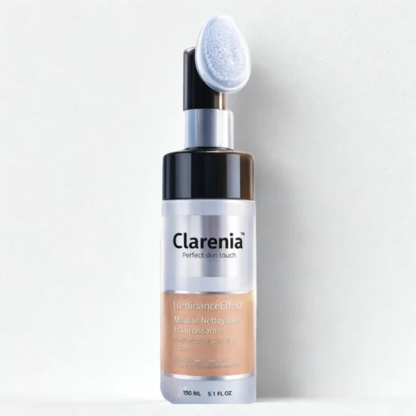 Clarenia Luminance Effect Mousse Nettoyante Eclaircissante avec Brosse 150ml