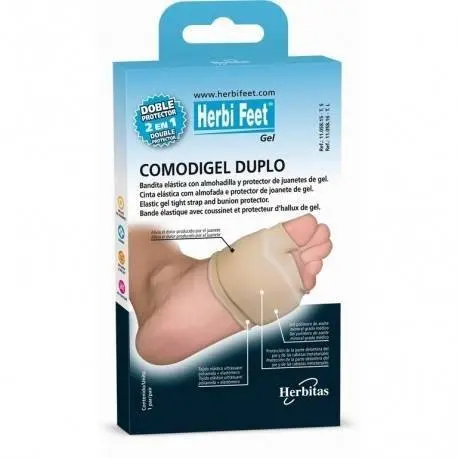 HERBI FEET COUSSINET DOUBLE PROTECTION T:L