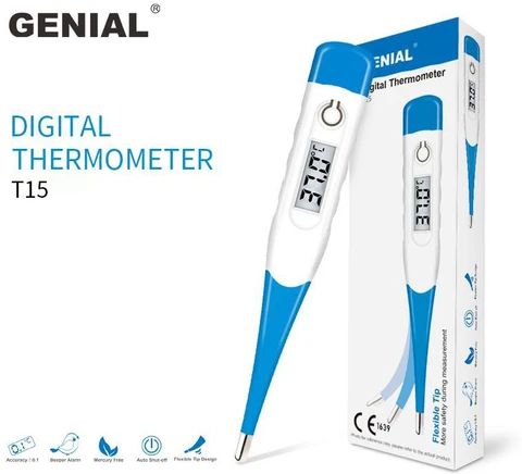 GENIAL THERMOMETRE DIGITAL FLEXIBLE TIP