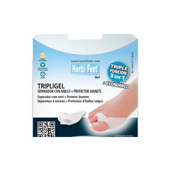 HERBI FEET TRIPLIGEL SEPARATEUR TRIPLE ACTION