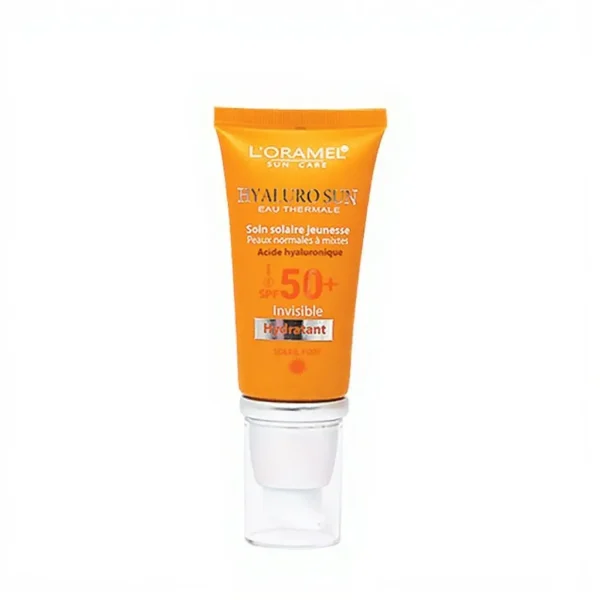 L ORAMEL HYALURO SUN EAU THERMALE ECRAN INVISIBLE PNM SPF50+ 40ML